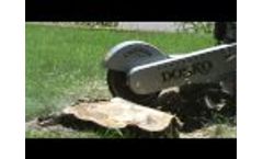 Dosko 337-13H Stump Grinder 6 Video