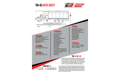 Express Express - Model TM-45MD, HD - Heavy Duty Compact Truck Mount Machine - Datasheet
