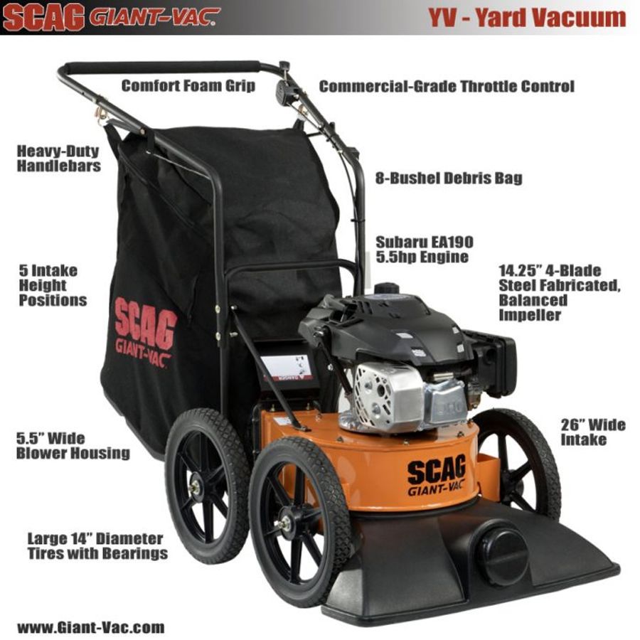 Scag giant best sale vac price