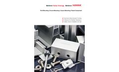 HAMAK - Photovoltaic Mounting System - Datasheet