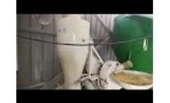 M-ROL feed production line: mixer, weight, crusher Video
