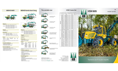 Model HSM 805 - Special Forestry Hauler Brochure 