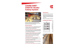STRATA - Model CT-2569/201501 - Broiler Colony System Brochure