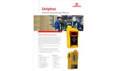 Uniphos 3XX(M) Personal Gas Monitor - Brochure