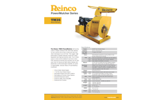 Reinco - Model TM35 - Power Mulcher  Brochure