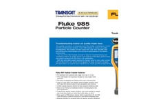 Fluke - Model 985 - Airborne Particle Counter Datasheet