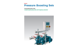 Calpeda - BS Series - Pressure Boosting Sets Brochure