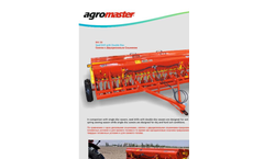 Agromaster - Model BM Series - Trailed Seed Drill Brochure