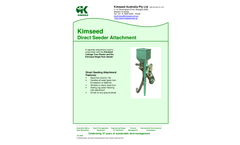 Kimseed - Direct Seeder Attachment Brochure