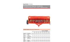  Model AGS-D - Double Disc Combined Grain Seed Drill Brochure