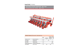 Model APS - Disc Type Pneumatic Precision Seed Drill Brochure