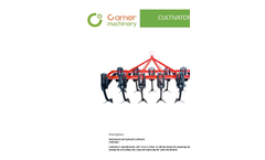 Vertical Spring and Horizontal Spring Cultivator Brochure