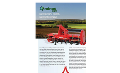 Minos Agri - Mechanical Side Shifting Rotary Tiller- Brochure