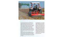 Minos Agri - Side Shifting Rotary Tiller With Hydraulic Sensing Devices- Brochure