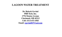 Lagoon Water Treatment Presentation Brochure