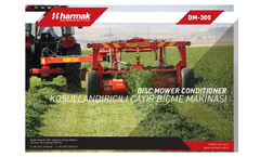 Harmak - Model DM-300 - Disc Mower Conditioner Brochure
