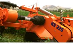 KE 225 Disc Mower With Tine Rubber Conditioner - Video