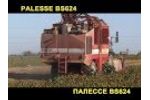 Self-propelled beet harvester SCS-624-01 `PALESSE BS624 Video