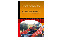 Agromelca - Model VM-XT10 TRV Series - Front Collector System - Brochure