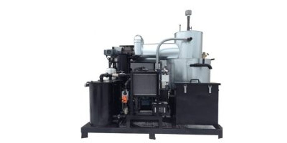 Model Flux-i 29 kW_e  - Biomass Generator with Cooling Power