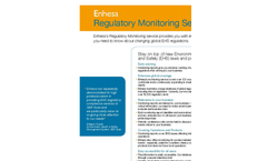 Enhesa Regulatory Monitoring Flyer