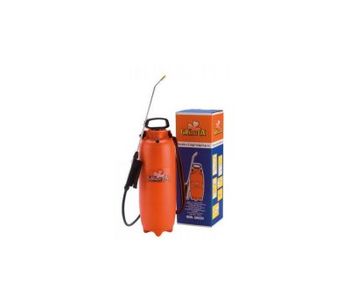 GREEN - Model 8 - 8 Liters Shoulder Belt Pump Compression Sprayer for Garden