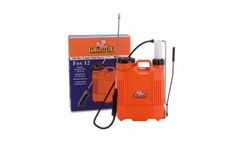 FOX - Model 12 - 12 Liters Plastic Pump Knapsack Sprayer