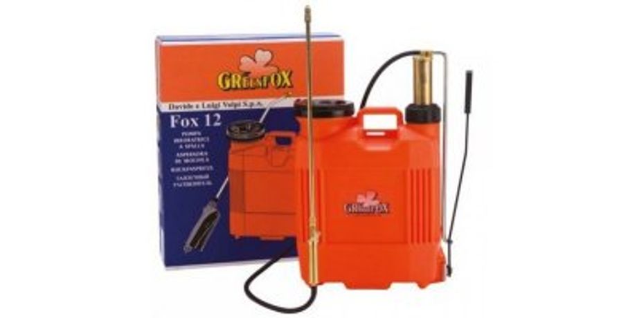 FOX - Model 12 - 12 Liters Brass Pump Knapsack Sprayer