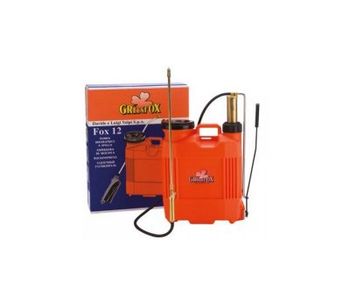 FOX - Model 12 - 12 Liters Brass Pump Knapsack Sprayer