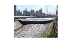 Portable water filled coffer dams for canal repairs