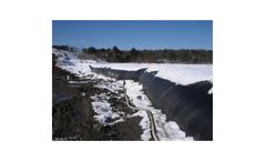 Portable water filled coffer dams for cold weather applications