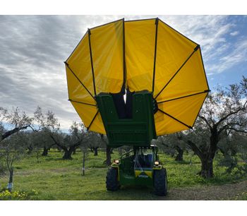 Sicma - Model Speedy - Harvester for Olives, nuts, cherries, plums with trunk shaker (equipped with or without umbrella)