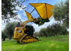 Sicma - Model Skid Steer Loader kit - Harvester for olives, nuts, cherries, plums with trunk shaker (equipped with or without umbrella)