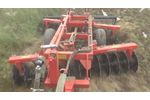 Disc harrow GPR-26-26 with tube roll  Video
