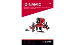 Id-David - Model ID-NAMIC - Reversible and Extendable Frame - Brochure