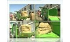 Tatoma Straw Chopper D Series: Discharge with Hose Video