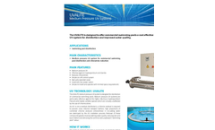 Uvalite Medium Pressure UV Disinfection Systems Datasheet