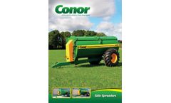 Conor - Model 1000 400 750 900 - Side Spreaders- Brochure