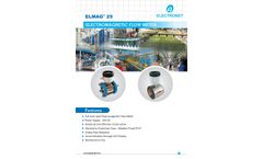 ELMAG - Model 25 - Electromagnetic Flow Meter - Brochure