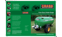 Cross - Single-Axis Non-Recessed Slurry Tanker Brochure