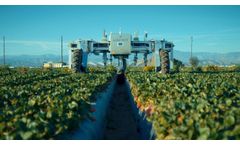 AGROBOT Robotic Strawberry Harvester - Video