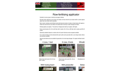 BASRIJS - Row-fertilising Applicator - Brochure