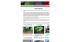 BASRIJS - Deep Planter - Brochure
