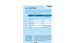FE - Model 3900 - All Vegetable Blend - Datasheet