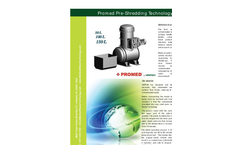 VERTISA Promed - Medical Waste Pre-Shredding System - Brochure