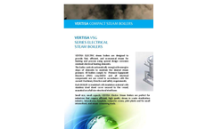 VERTISA - Model VSG Series - Electrical Steam Boilers - Datasheet