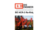 Bye Engineering - Model BE HCR-3 - High Clearance Re-Ridger for Potatoes Brochure