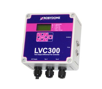 Robydome - Model LVC300 - Differential Fan Controller