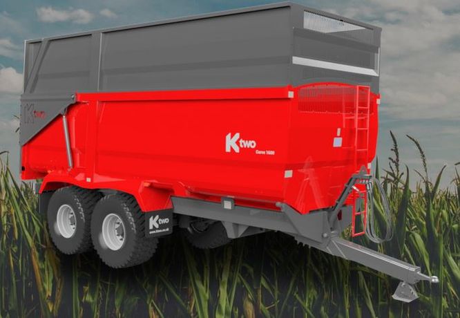 Ktwo Roadeo Curve - Model 1200 - Tipping Trailers