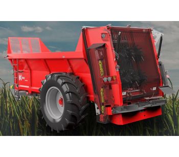 Ktwo Bio 1400 Twin Horizontal Beater Rear Discharge Muck Spreaders